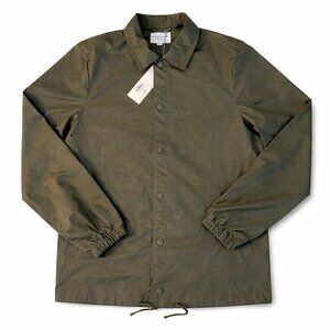 M NWT mens Five Four LA Olive Green took windbreaker Jacket.